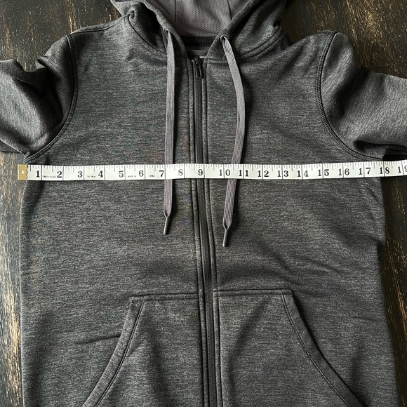 Adidas Black Climawarm Training Jacket fleece lined with thumb-holes. Size XS - Picture 3 of 7